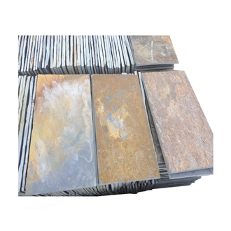 Wholesale Outdoor Natural Rusty Slate Stone Wall Tiles