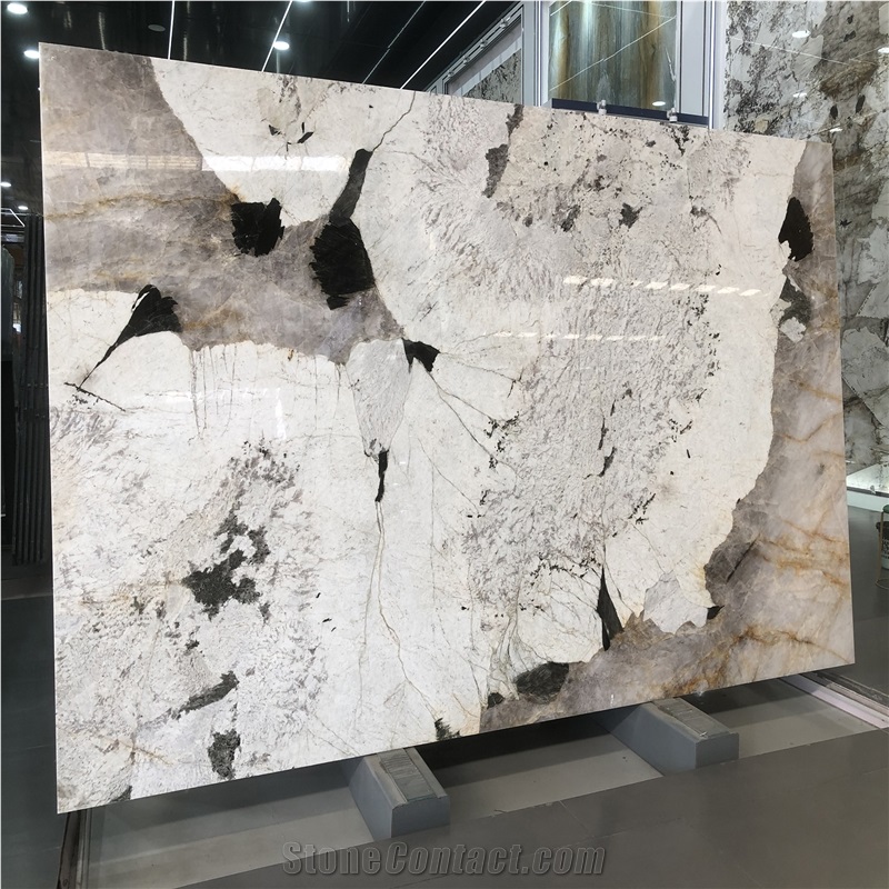 Wholesale Pandora White Granite Tiles Slab
