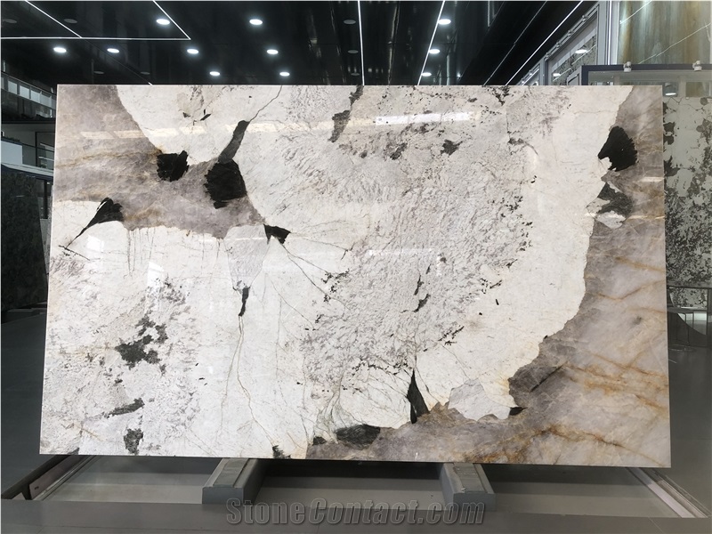Wholesale Pandora White Granite Tiles Slab