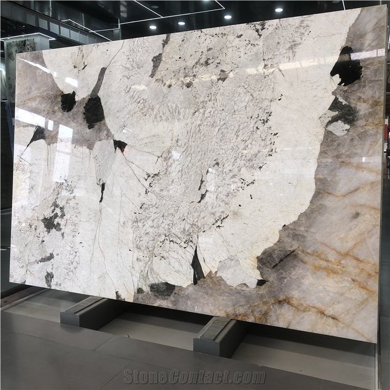 Wholesale Pandora White Granite Tiles Slab