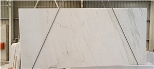 Bianco Emerald No401 Marble Slabs, Polished Finish