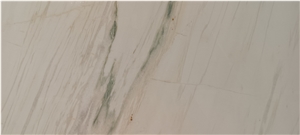 Bianco Emerald No401 Marble Slabs, Polished Finish