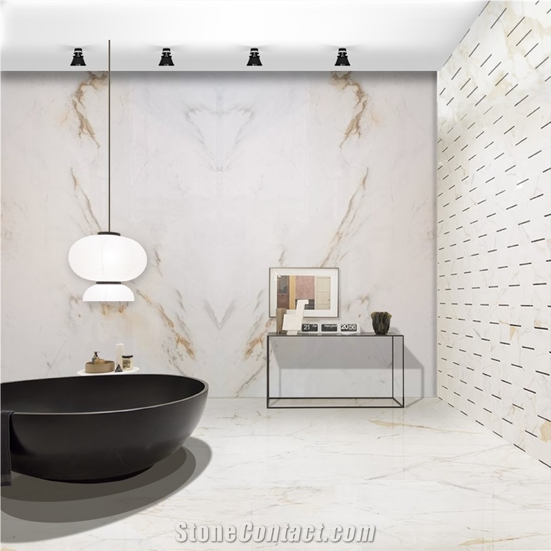 Thassos Vena Oro 2063 Marble Slabs