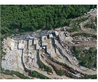 Tarn Gros Grain Granite Les Vergnes Quarry