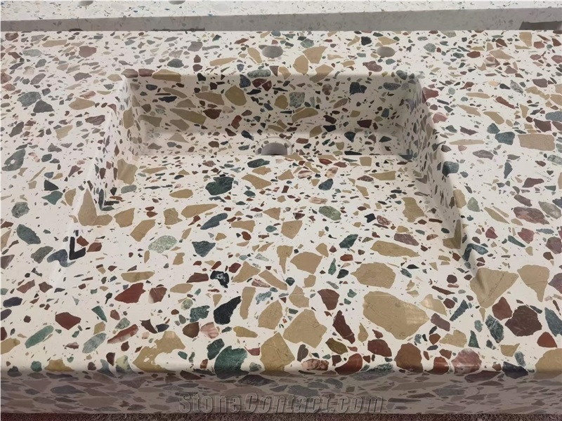 Terrazzo Artificial Stone Sinks  Artificial Stone Basin