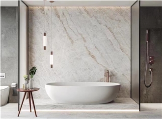Brazil Taj Mahal Quartzite Slab&Tiles For Project