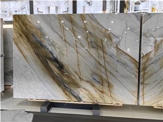 Calacatta Gold Marble Slab Tiles