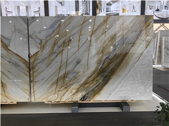 Calacatta Gold Marble Slab Tiles