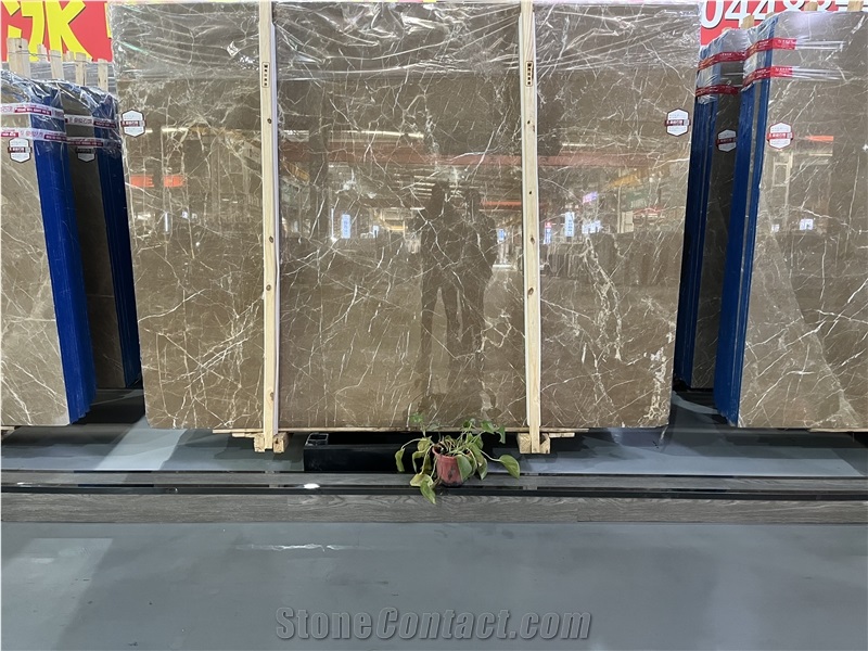 Kozo Brown Marble Slabs China Emperador Marble Floor Tiles