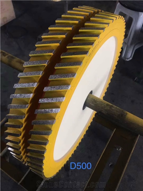 D400mm Silence Sintered Flat Wheels For Granite Groving
