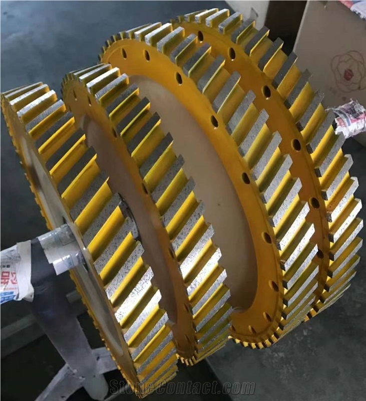 D400mm Silence Sintered Flat Wheels For Granite Groving