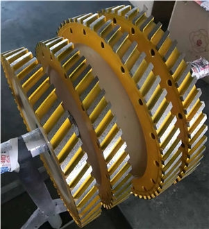 D400mm Silence Sintered Flat Wheels For Granite Groving