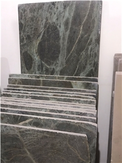 Jungle Green Marble Tiles & Slab
