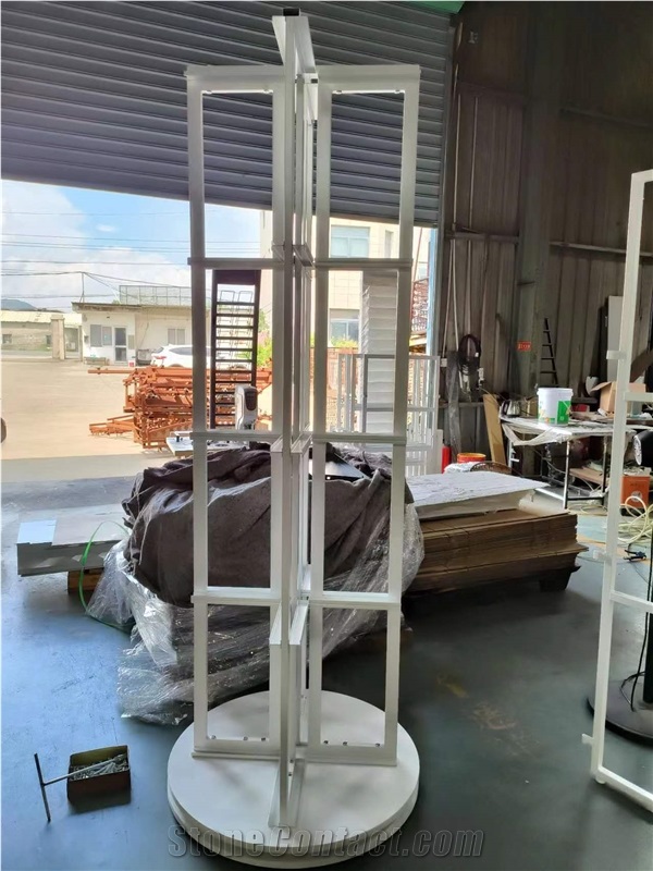 Granite, Quartz Table And Floor Stand