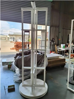Granite, Quartz Table And Floor Stand