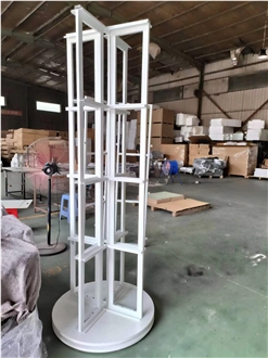 Granite, Quartz Table And Floor Stand
