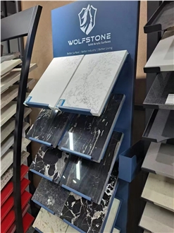 Granite Quartz Tower Display Rack