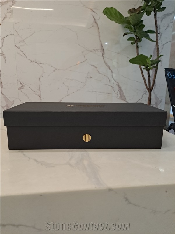 Marble Quartz Ceramic Tile Display Rack Box