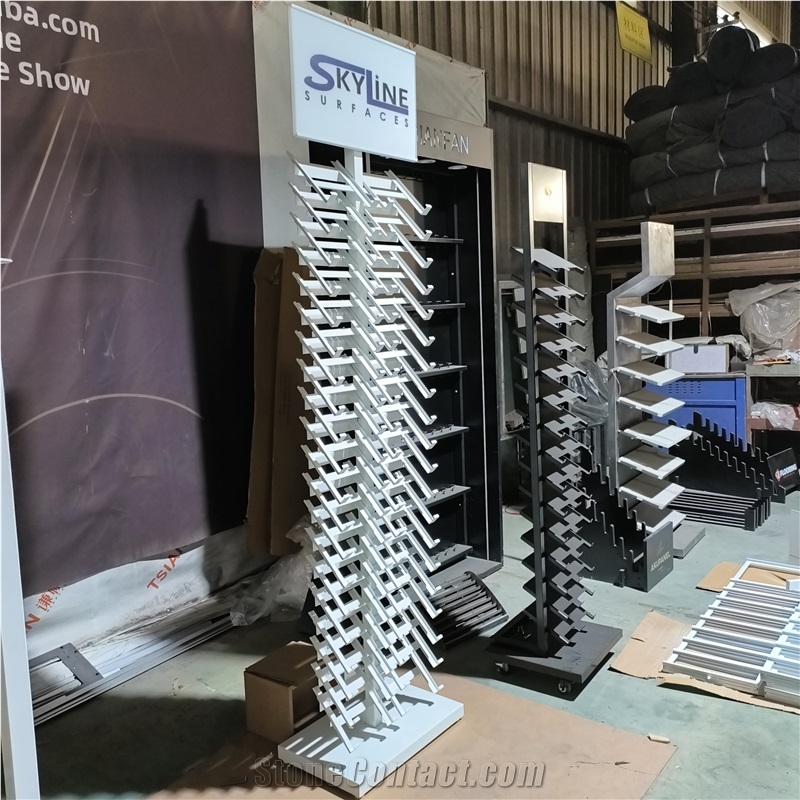 Waterfall Quartz Stone Sample Rack-Sr3008