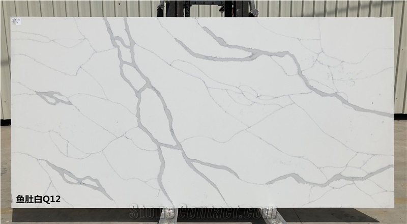 Artificial Calacatta Quartz Slabs