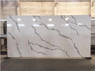 Artificial Calacatta Quartz Slabs