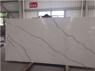 Artificial Calacatta Quartz Slabs