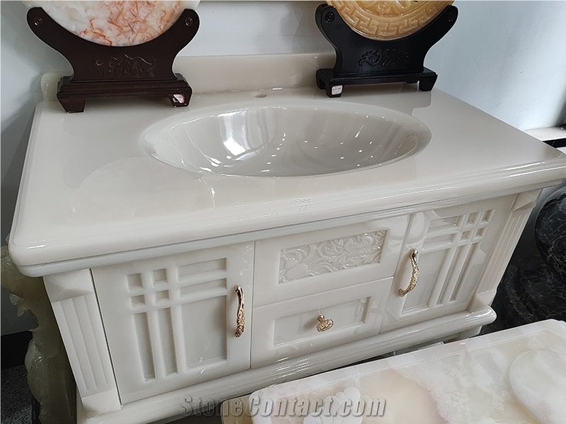 Artificial Marble Bathroom Vanity Sinks