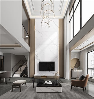 Jiangnan White  Sintered Stone Slabs