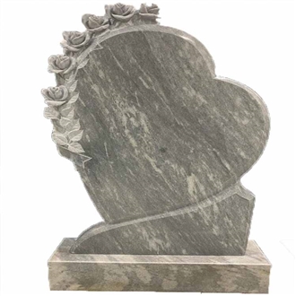 Black Granite Tombstone