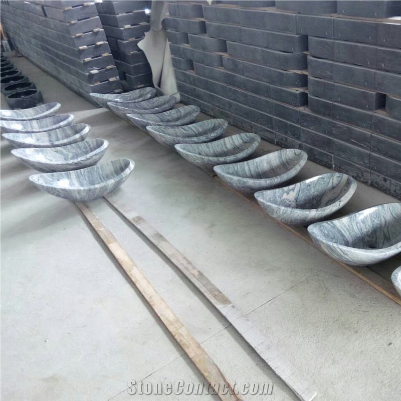 China Juparana Granite Vessel Sinks