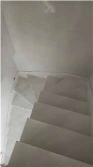 China Crystal Ice Marble Polished Stair Treads