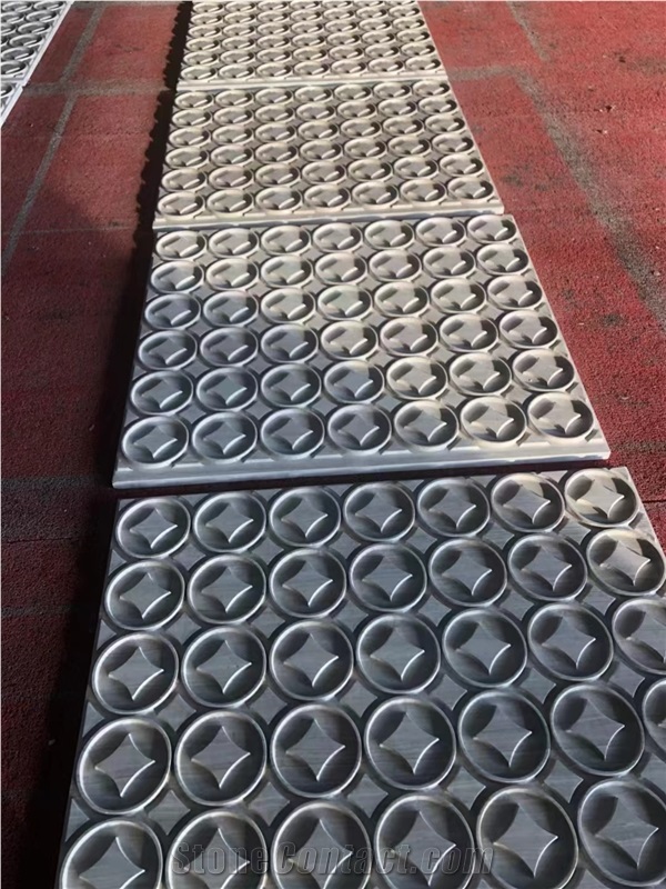 China Guizhou Wood Grain Marble  Laser Engraving