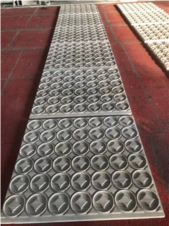 China Guizhou Wood Grain Marble  Laser Engraving