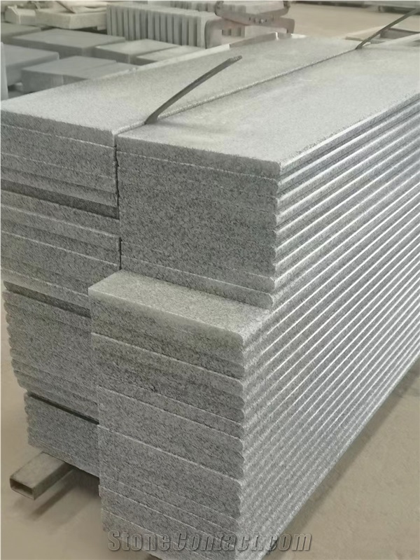 China New G602 Granite White Polished  Bath Top