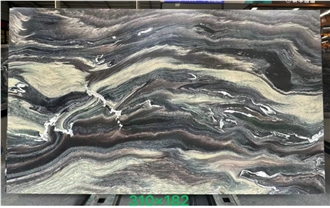 Italy Landscape Purple Marble Polished Marble Slabs