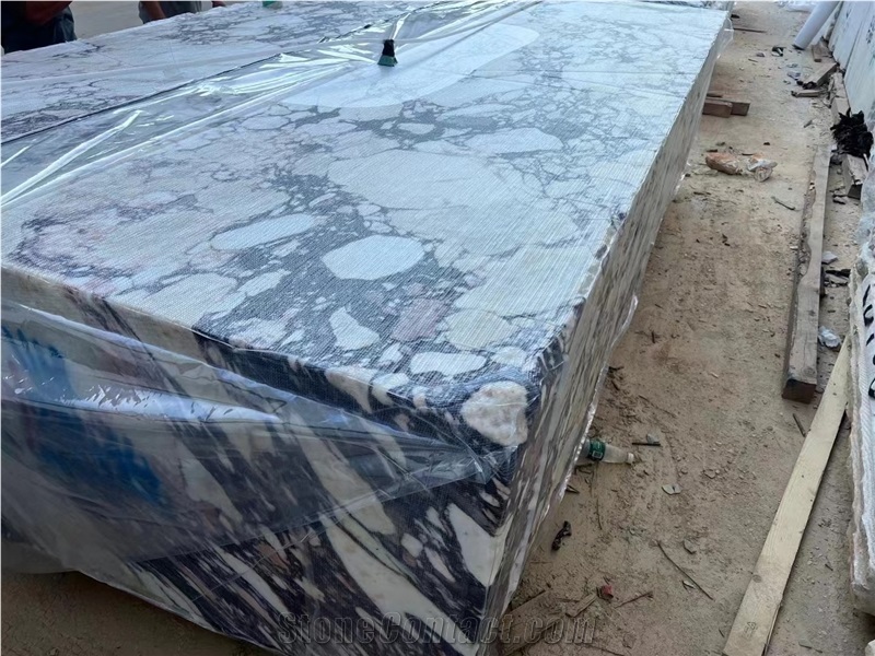 Calacatta Viola Marble Slabs Polished Tiles