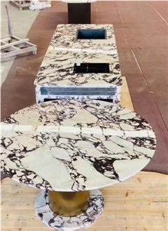 Calacatta Viola Marble Slabs Polished Tiles