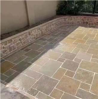 Factory Wholesale Natural Spain Yellow Limestone Tiles