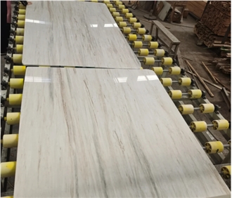 Natural Stone Polished Eurasia Wood Marble Slabs