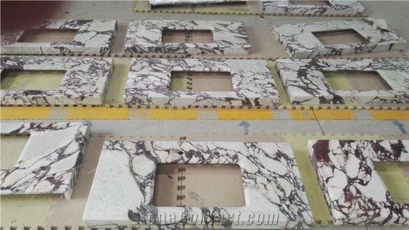 Breccia Capraia Marble Bathroom Countertops