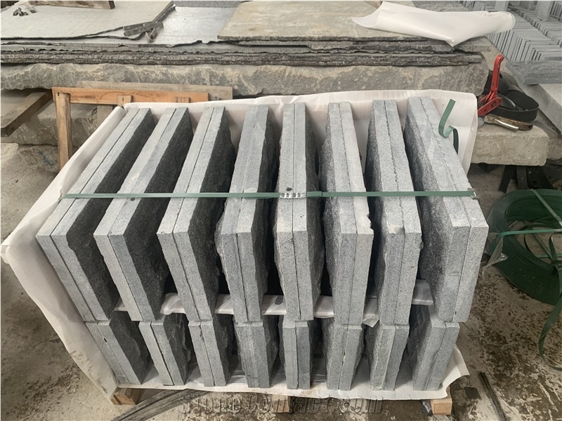 G654 Granite Mushroomed Exterior Wall