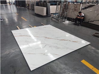 Artificial Calacatta Gold  Sintered Stone Slabs
