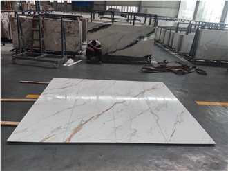 Artificial Calacatta Gold  Sintered Stone Slabs