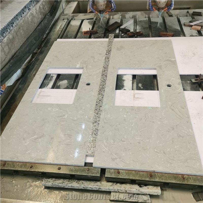 Multifamily Homes Renovation Project Prefab Countertops
