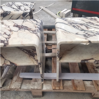 Backlit Marble Retail Display Counters