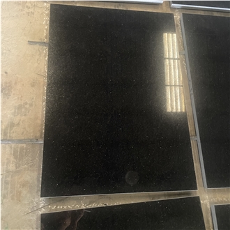 Black Galaxy Granite Polished  Tiles