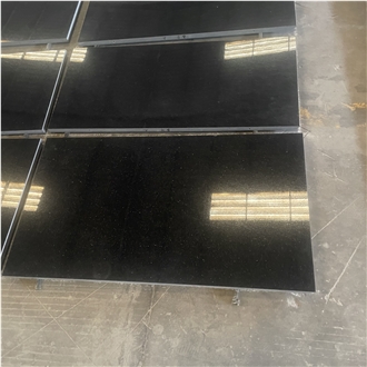 Black Galaxy Granite Polished  Tiles