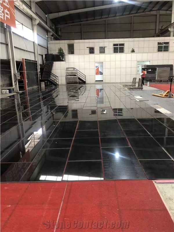 Finland Black Granite Tiles For Flooring