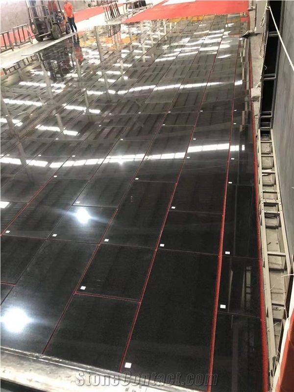 Finland Black Granite Tiles For Flooring