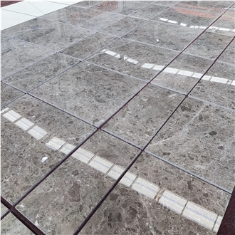 Khaki Gray Marble Floor Tile